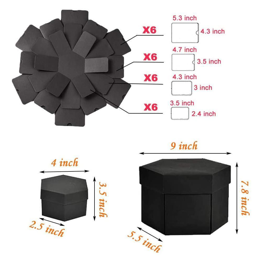 Zestaw do Tworzenia Albumu ze Zdjęciami dla par "LoveBox"